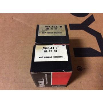 2-McGILL bearings#MR 20 SS ,Free shipping lower 48, 30 day warranty