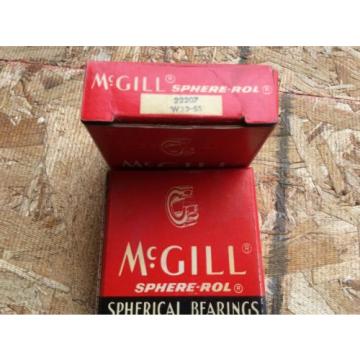 2-McGILL Bearings, Cat# 22207 W33-SS ,comes w/30day warranty, free shipping