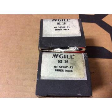 2-McGILL bearings#MI 16 ,Free shipping lower 48, 30 day warranty