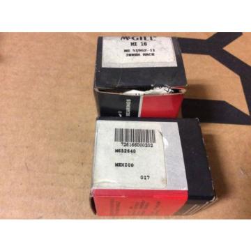 2-McGILL bearings#MI 16 ,Free shipping lower 48, 30 day warranty