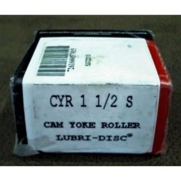 McGILL REGAL Precision Bearings LUBRI-DISC CAM YOKE ROLLER CYR 1 1/2 S ** **