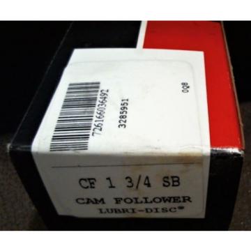 McGILL CAMROL CAM FOLLOWER LUBRI-DISC, CF 1 3/4 SB * IN BOX* *FREE SHIPPING*6