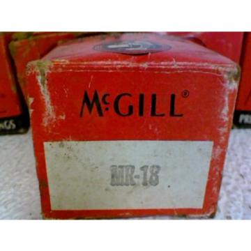 McGill MR-18 Inner Race Ball Bearing Bore: 1-2/16&#034; * Lot of 5*