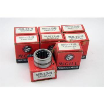 (8) McGill Precision Bearings MR-12-N