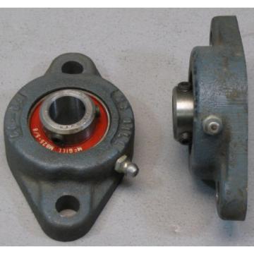 PAIR Mc Gill ~ 5/8&#034; FLANGE MOUNTED BALL BEARING &#034;USA&#034;