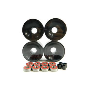 Blank 70mm Longboard Cruiser Multi Color Wheels + ABEC 7 Bearing + Spacers