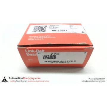 LINKBELT LB68483R MULTI-LABRINTH SEAL TYPE R FOR SPERICAL BEARING 2PCS,  #113687