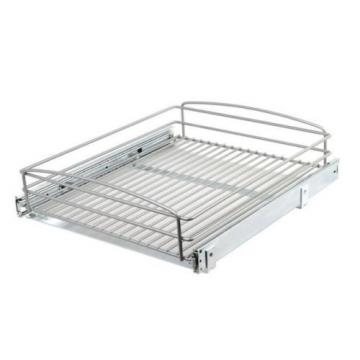 Multi Use Pull Out Wire Basket Cabinet Organizer Heavy Duty Ball Bearing Slides
