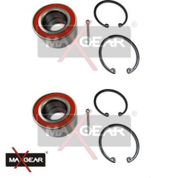 2x Radlagersatz 2 Radlagersätze MAXGEAR Vorderachse 2339/MG 33-0262