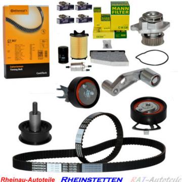 CONTI Zahnriemen+Satz+WP+Inspektionspaket VW Bora GOLF IV 1.4 16V Schaltgetrieb