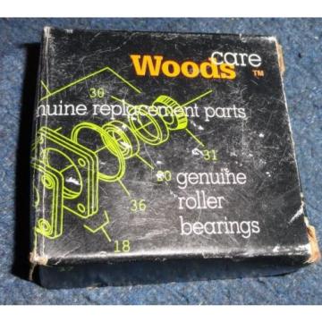 WOODS 11114 GENUINE ROLLER BEARING for Single/Multi Spindle,Batwing,Flail Mowers