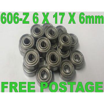 606Z 606 z Wheel Bearing 6mm x 17mm x 6mm Metal Shield &#034;Multi Choice&#034; Various