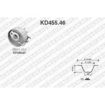 Zahnriemensatz DACIA RENAULT - SNR KD455.46