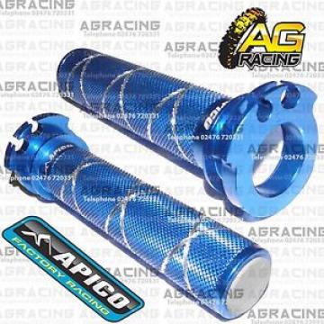 Apico Blue Alloy Throttle Tube With Bearing For KTM SXF 400 2004 MX Enduro