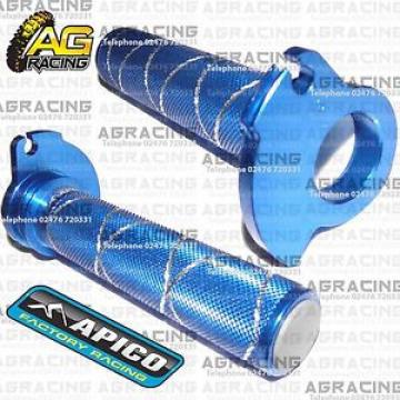 Apico Blue Alloy Throttle Tube With Bearing For Yamaha YZ 250 2009 MotoX Enduro