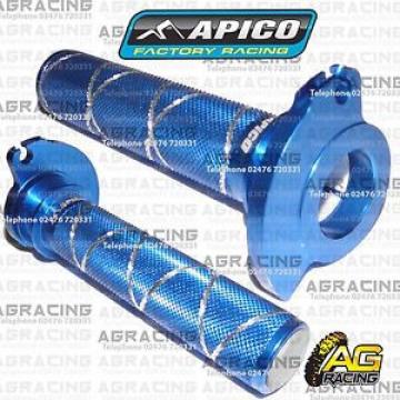 Apico Blue Alloy Throttle Tube With Bearing For KTM XCW 300 2016 MotoX Enduro