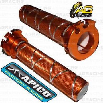 Apico Orange Alloy Throttle Tube With Bearing For KTM SX 525 2004 Motox Enduro