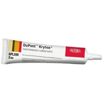 DuPont Krytox GPL 205 Grease, Pure PFPE / PTFE No Additives, 2 oz Tube