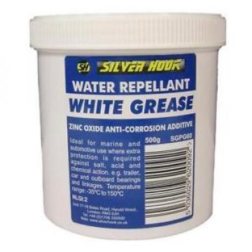 12 Silverhook White Grease Water/Salt Water Repellant Marine/Automotive 500g Tub
