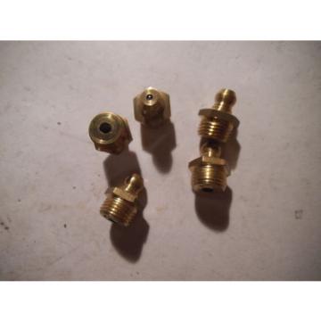 LOT OF (24) BRASS GREASE ZERKS / FITTINGS 3088K16