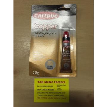 CARLUBE COPPER GREASE ANTI-SEIZE ASSEMBLY COMPOUND COPPER EASE 20g TUBE