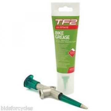 WELDTITE TF2 LUBRICANT BIKE BICYCLE GREASE AND GREASE GUN - 125ml CHAIN CRANK