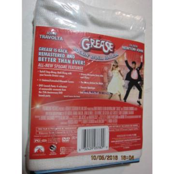 Grease (DVD, 2008) Rockin&#039; Rydell Edition with Lettermen&#039;s Sweater SEALED