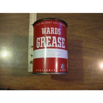 Vintage WARDS Grease Tin