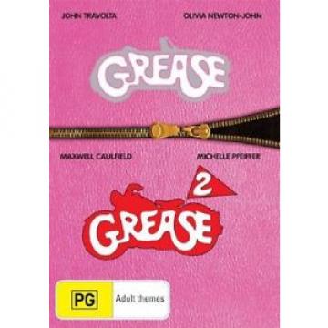 Grease / Grease 02 (DVD, 2006, 2-Disc Set)*R4**Like New*
