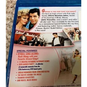 Grease [2013 Blu-ray Disc] Rockin&#039; Rydell Edition, Travolta, Newton-John