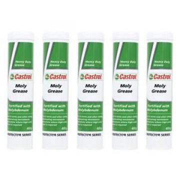 Castrol Motorcycle Moly High Melting Point Lithium Based Grease - 2kg (5x400g)