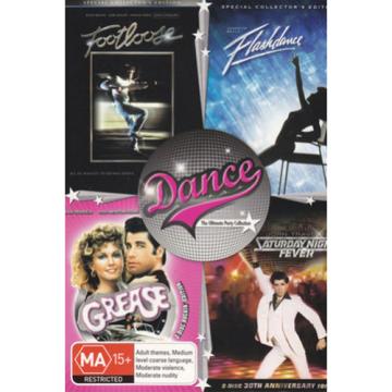 Flashdance / Footloose / Grease / Saturday Night Fever Dance Collection