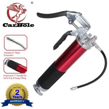 CarBole 4500 PSI Heavy Duty Pistol Grip Grease Gun Sealant Air Tools Kit Set Red