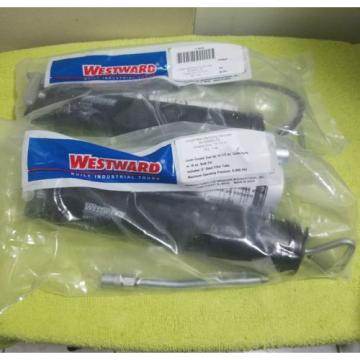 Lot of 2- New WESTWARD 4BY69 &amp; 4BY70 Grease Gun, Lever, Pipe, 6000 psi packaged