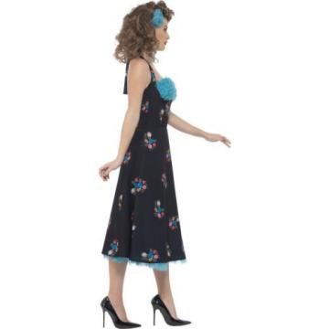 Grease Cha Cha DiGregorio Costume Ladies Licensed Fancy Dress Outfit M,L