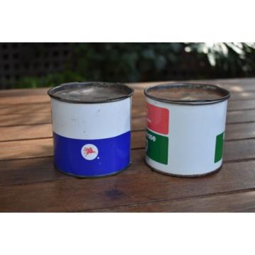 Mobil &amp; BP Energrease Grease Tins