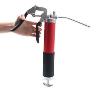 Top Heavy Duty Grease Gun 4,500 PSI Anodized Pistol Grip with Flex Hose US STOCK