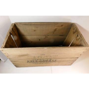 Vintage Standard Oil Co. of New York Mica Axle Grease Crate