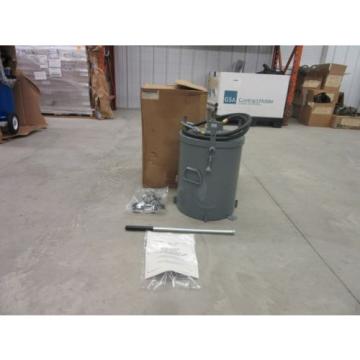 FEDERAL STANDARD MILITARY LUBRICATION GREASE PUMP BUCKET TUB SHOP CONTAINER