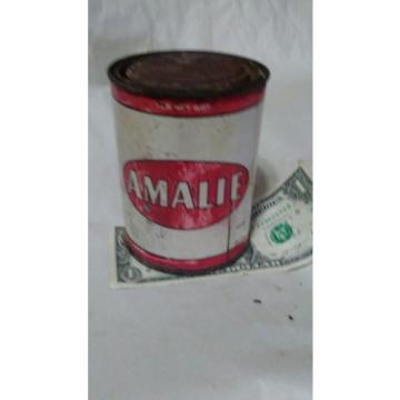AMALIE. Motor Oil Co GREASE TIN CAN