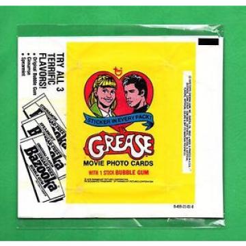 TOPPS VINTAGE 1978 GREASE WRAPPER