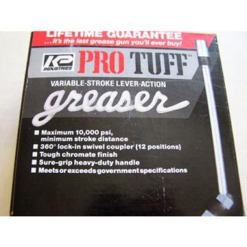 Pro Tuff Variable Stroke Lever Grease Gun