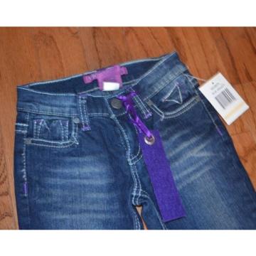 Girls Vigoss Blue Grease Skinny Jeans ~ Sz 7 NWT