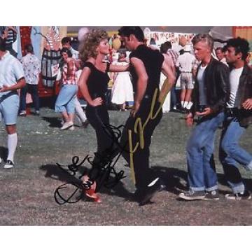 John Travolta &amp; Olivia Newton John (Grease) - Authentic Autographed 8x10 Photo