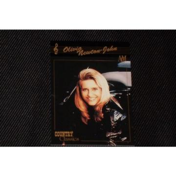 OLIVIA TON JOHN 1992 COLLECT-A-CARD SIGNED AUTOGRAPHED CARD GREASE