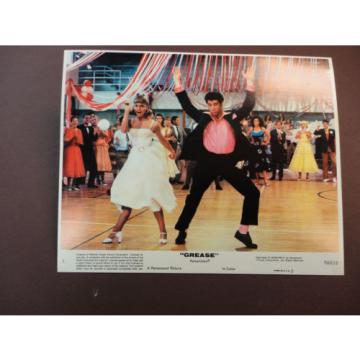 &#034; Grease &#034; John Travolta &amp; Olivia Newton John / 8&#034;x10&#034; Lobby Card Set