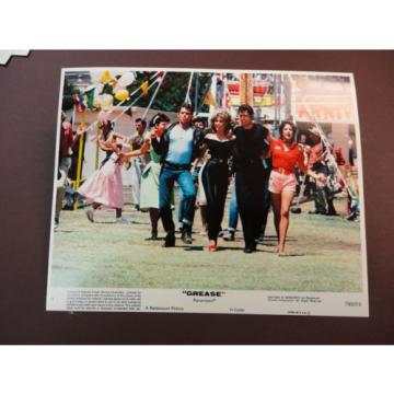 &#034; Grease &#034; John Travolta &amp; Olivia Newton John / 8&#034;x10&#034; Lobby Card Set