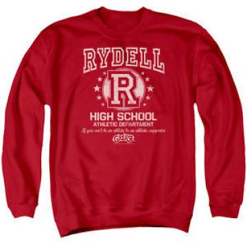 Grease Rydell High Mens Crewneck Sweatshirt Red