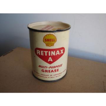 Vintage Shell Grease Tin