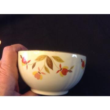 HALL Jewel Tea GREASE BOWL 5 1/4&#034; diameter NO LID Autumn Leaf pattern